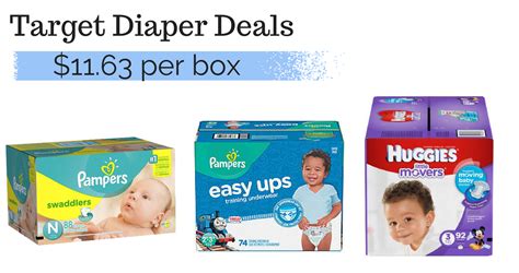 target diapers|target diaper deal this week.